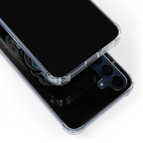 Liquid Blue NFL Jacksonville Jaguars Running Back Galaxy A55 5G Clear Case