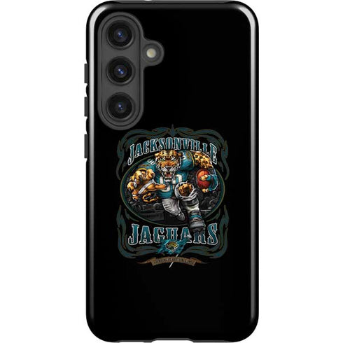 Liquid Blue NFL Jacksonville Jaguars Running Back Galaxy S25 Impact Case