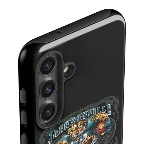 Liquid Blue NFL Jacksonville Jaguars Running Back Galaxy S25 Impact Case