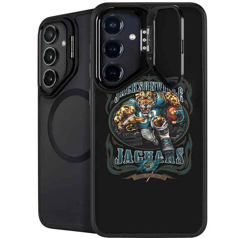 Liquid Blue NFL Jacksonville Jaguars Running Back Galaxy S25 Kickstand Case