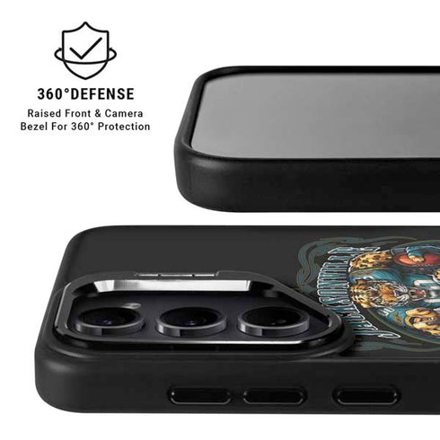 Liquid Blue NFL Jacksonville Jaguars Running Back Galaxy S25 Kickstand Case