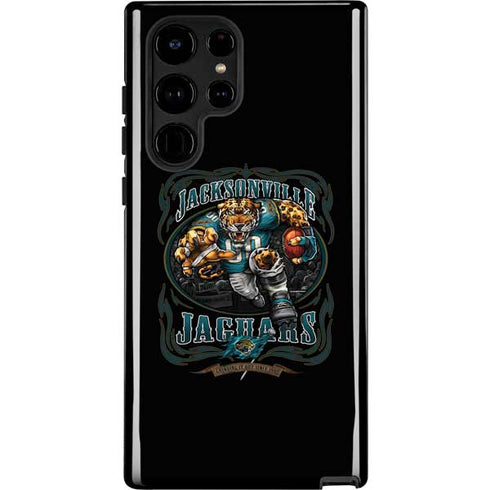 Liquid Blue NFL Jacksonville Jaguars Running Back Galaxy S25 Ultra Impact Case