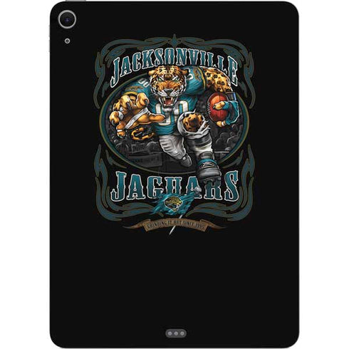 Liquid Blue NFL Jacksonville Jaguars Running Back Apple iPad Air Skin