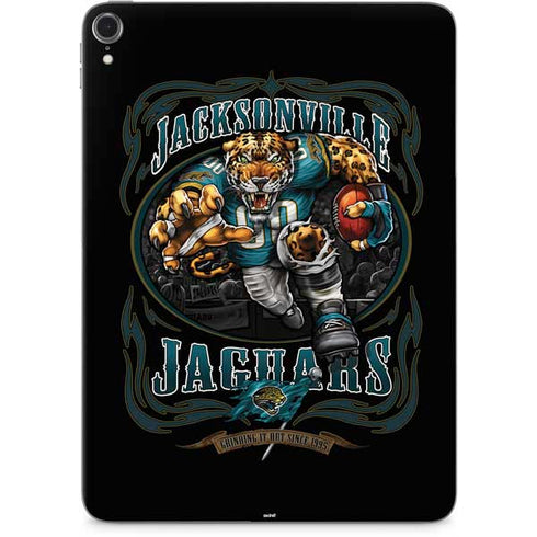 Liquid Blue NFL Jacksonville Jaguars Running Back Apple iPad Pro Skin