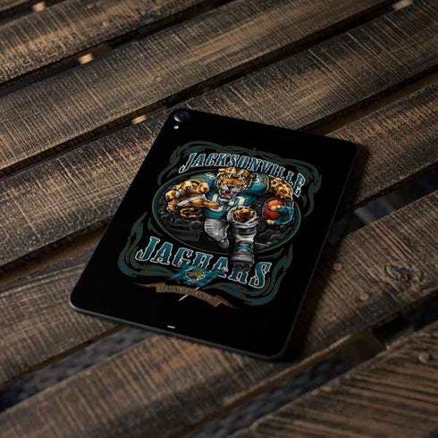 Liquid Blue NFL Jacksonville Jaguars Running Back Apple iPad Pro Skin