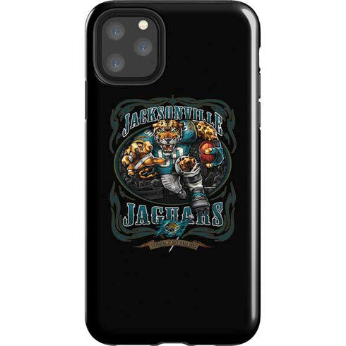 Liquid Blue NFL Jacksonville Jaguars Running Back iPhone Cases