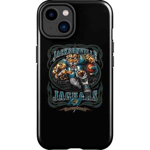 Liquid Blue NFL Jacksonville Jaguars Running Back iPhone 15 Impact Case