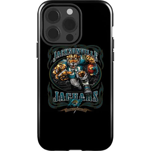 Liquid Blue NFL Jacksonville Jaguars Running Back iPhone 15 Pro Impact Case