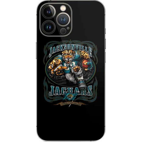 Liquid Blue NFL Jacksonville Jaguars Running Back iPhone 15 Pro Max Skin