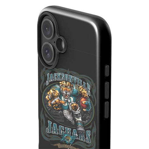 Liquid Blue NFL Jacksonville Jaguars Running Back iPhone 16 Plus Impact Case