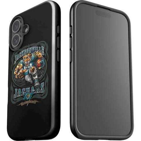 Liquid Blue NFL Jacksonville Jaguars Running Back iPhone 16 Plus Impact Case