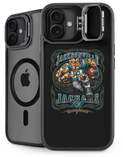 Liquid Blue NFL Jacksonville Jaguars Running Back iPhone 16 Plus Kickstand Case