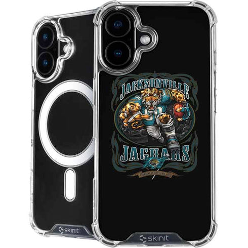 Liquid Blue NFL Jacksonville Jaguars Running Back iPhone 16 Plus MagSafe Case
