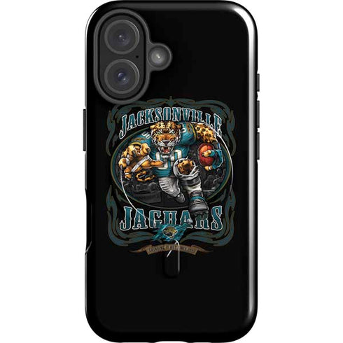 Liquid Blue NFL Jacksonville Jaguars Running Back iPhone 16 Plus Magsafe Impact Case