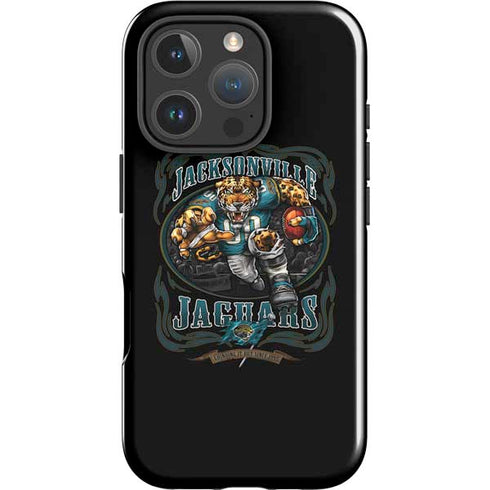 Liquid Blue NFL Jacksonville Jaguars Running Back iPhone 16 Pro Impact Case