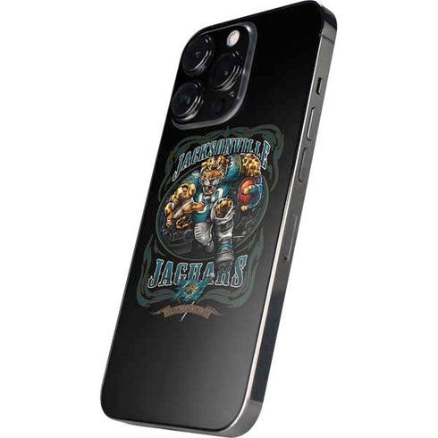 Liquid Blue NFL Jacksonville Jaguars Running Back iPhone 16 Pro Skin