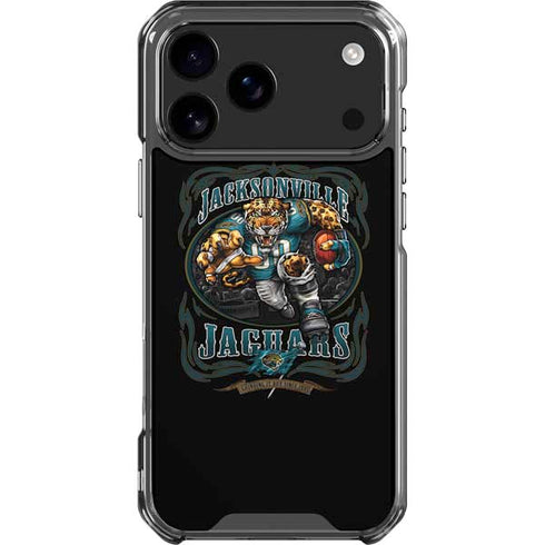 Liquid Blue NFL Jacksonville Jaguars Running Back iPhone 18 Pro Max Clear Case