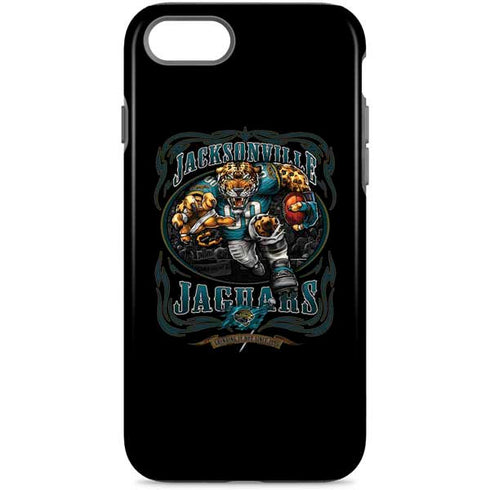 Liquid Blue NFL Jacksonville Jaguars Running Back iPhone Cases