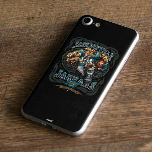 Liquid Blue NFL Jacksonville Jaguars Running Back iPhone 8 Skin