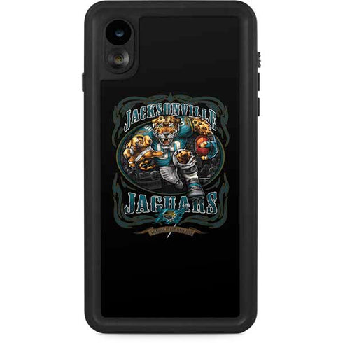 Liquid Blue NFL Jacksonville Jaguars Running Back iPhone Cases