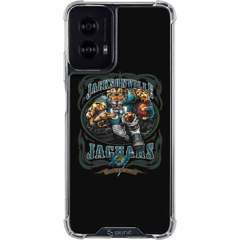 Liquid Blue NFL Jacksonville Jaguars Running Back Moto G Power 5G (2024) Clear Case