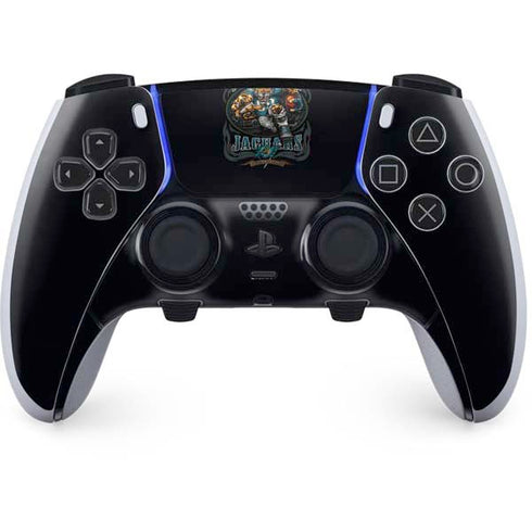 Liquid Blue NFL Jacksonville Jaguars Running Back PS5 DualSense Edge Pro Controller Skin