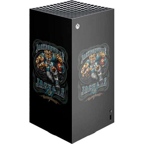 Liquid Blue NFL Jacksonville Jaguars Running Back Xbox Series X Skins