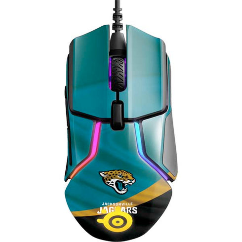NFL Jacksonville Jaguars SteelSeries Rival 600 Gaming Mouse Skin
