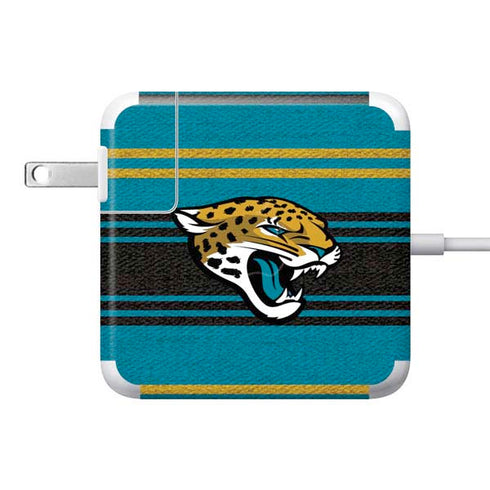 NFL Jacksonville Jaguars Trailblazer 85W Power Adapter (15 and 17 inch MacBook Pro Charger) Skin