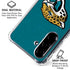 NFL Jacksonville Jaguars Teal Distressed Galaxy A36 5G Clear Case