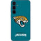 NFL Jacksonville Jaguars Teal Distressed Galaxy A55 5G Skin