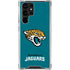 NFL Jacksonville Jaguars Teal Distressed Galaxy S23 Ultra Clear Case