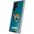 NFL Jacksonville Jaguars Teal Distressed Galaxy S23 Ultra Clear Case