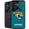 NFL Jacksonville Jaguars Teal Distressed Galaxy S24 FE Kickstand Case