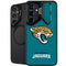 NFL Jacksonville Jaguars Teal Distressed Galaxy S25 Plus Kickstand Case