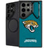 NFL Jacksonville Jaguars Teal Distressed Galaxy Cases