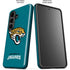 NFL Jacksonville Jaguars Teal Distressed Galaxy S26 Impact Case