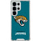 NFL Jacksonville Jaguars Teal Distressed Galaxy S26 Ultra Clear Case