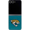 NFL Jacksonville Jaguars Teal Distressed Galaxy Z Flip6 Skin