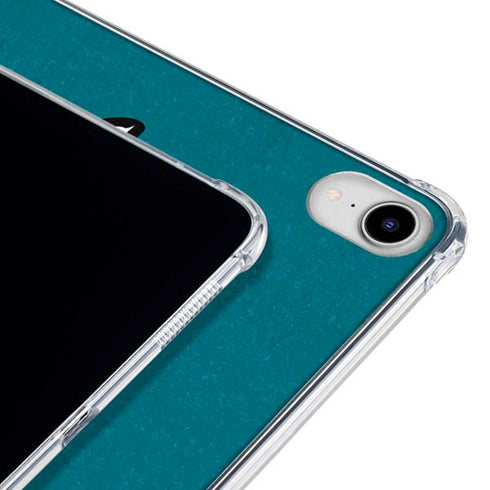 NFL Jacksonville Jaguars Teal Distressed iPad 11th Gen (2025) Clear Case