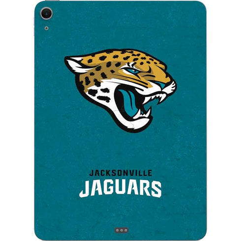 NFL Jacksonville Jaguars Teal Distressed Apple iPad Air Skin