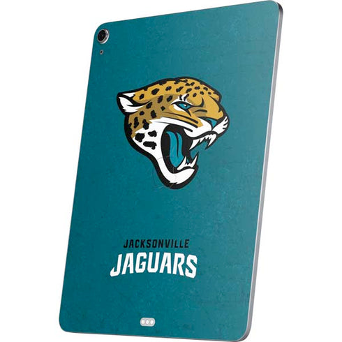 NFL Jacksonville Jaguars Teal Distressed Apple iPad Air Skin