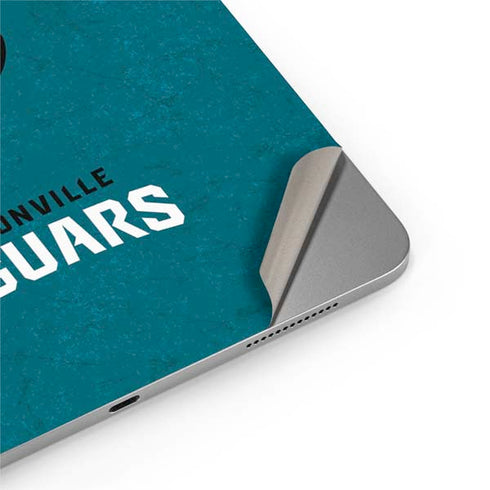 NFL Jacksonville Jaguars Teal Distressed Apple iPad Air Skin