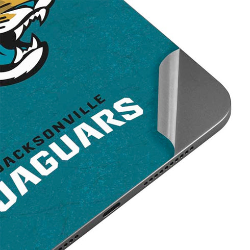NFL Jacksonville Jaguars Teal Distressed Apple iPad Mini Skin