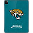 NFL Jacksonville Jaguars Teal Distressed iPad Pro 11in (2024) Clear Case