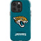 NFL Jacksonville Jaguars Teal Distressed iPhone 15 Pro Impact Case