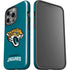 NFL Jacksonville Jaguars Teal Distressed iPhone 15 Pro Impact Case