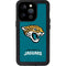 NFL Jacksonville Jaguars Teal Distressed iPhone 15 Pro Waterproof Case