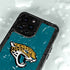 NFL Jacksonville Jaguars Teal Distressed iPhone 15 Pro Waterproof Case