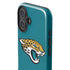 NFL Jacksonville Jaguars Teal Distressed iPhone 16 Impact Case